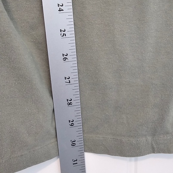 Vintage Polo Ralph Lauren Mens Large Shirt Green Long Sleeve Embroidered 90's - Picture 8 of 10